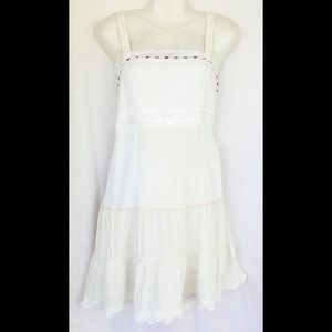 Aventures Des Toiles White Summer Sundress 44
